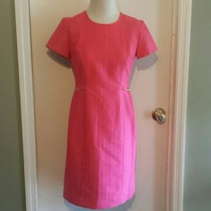 Talbots coral dress Petite Size 2
